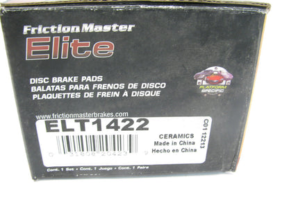 Friction Master ELT1422 Ceramic Disc Brake Pads - Front