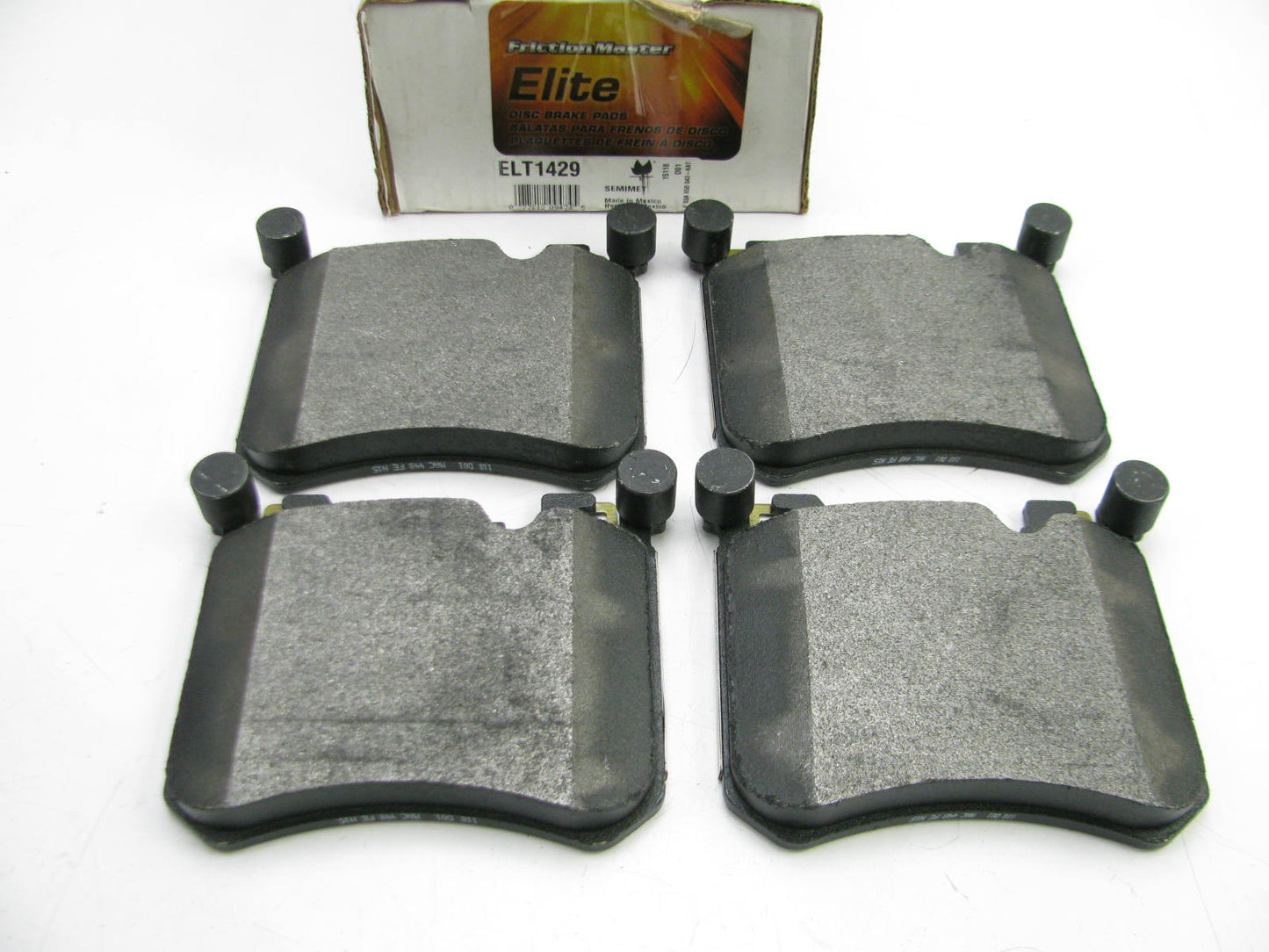 Friction Master ELT1429 FRONT Brake Pads For 2010-2011 BMW X5, 10-12 BMW X6