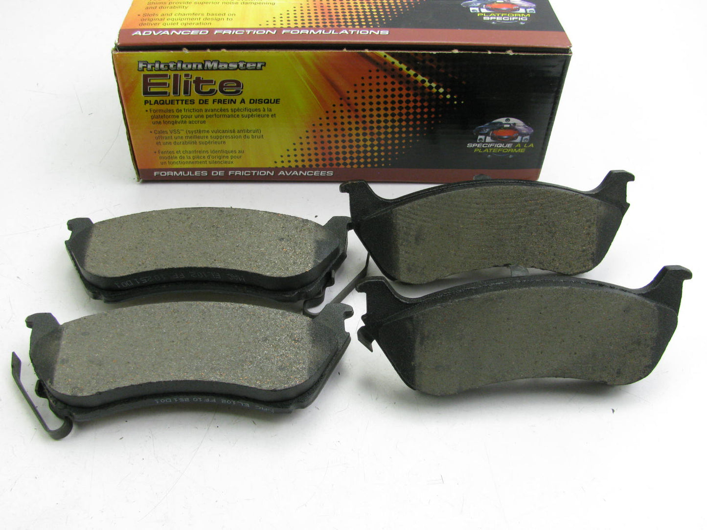 Friction Master ELT761 Rear Brake Pads 1998 Mercedes-Benz ML320 1999-02 ML430