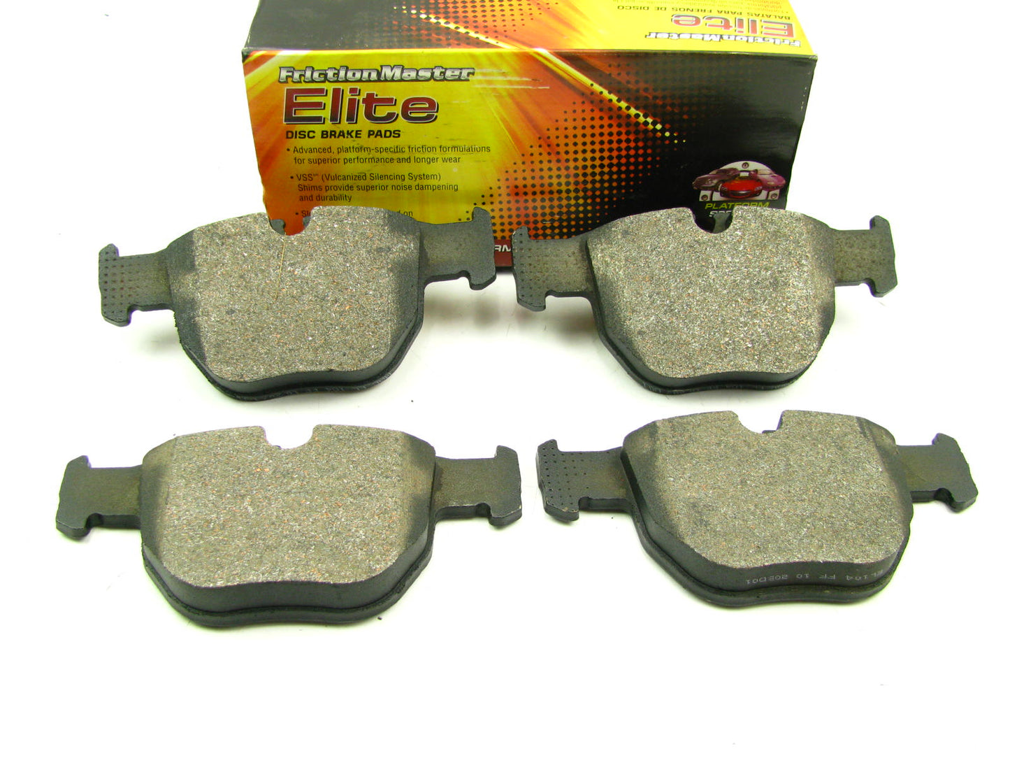 Friction Master ELT992 Front Brake Pads for 2003-2005 Range Rover