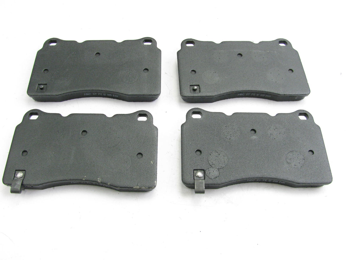 Friction Master MKD1001 Front / Rear Disc Brake Pads - Semi-Metallic