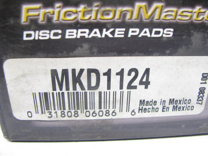 Friction Master MKD1124 Semi-Metallic Rear Brake Pads For 2010-12 Subaru Legacy