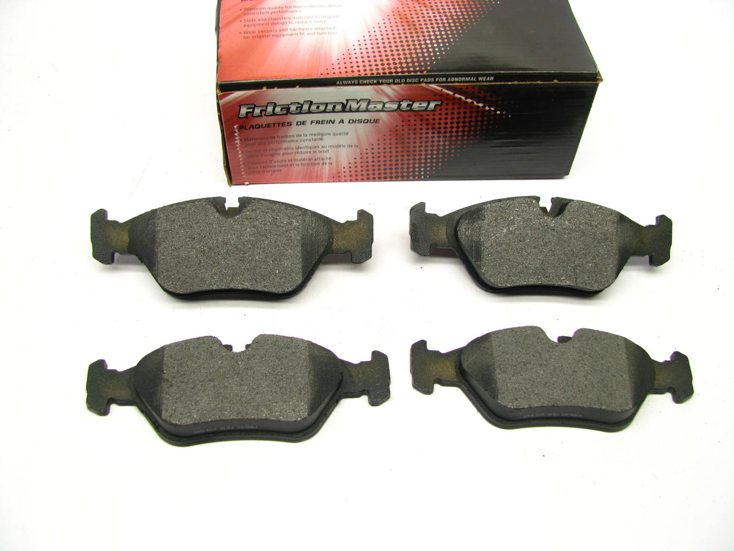 Friction Master MKD395 Front Disc Brake Pad Set - Semi-Metallic