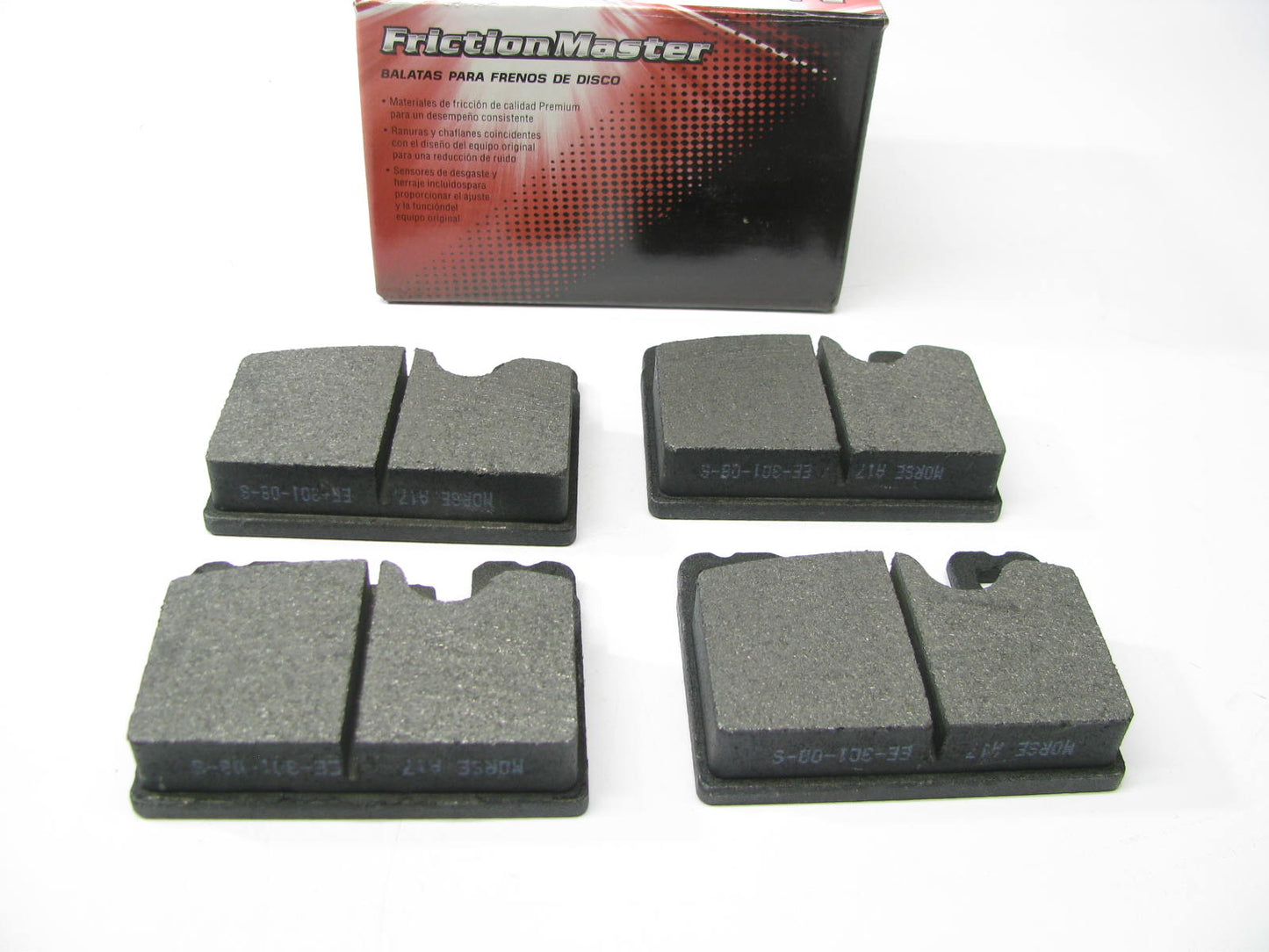 Friction Master MKD445 Rear Disc Brake Pads For 1988-1989 Porsche 944