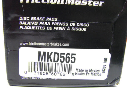 Friction Master MKD565 Semi-Metallic Front Disc Brake Pads For 1991 Volvo 740