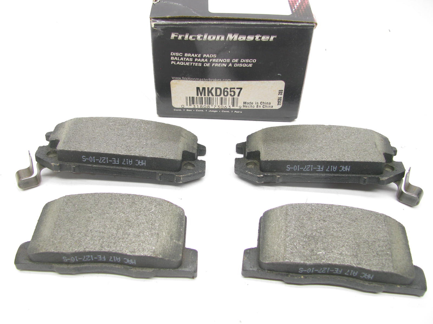 Friction Master MKD657 Rear Brake Pads For 1993-1995 Toyota MR2