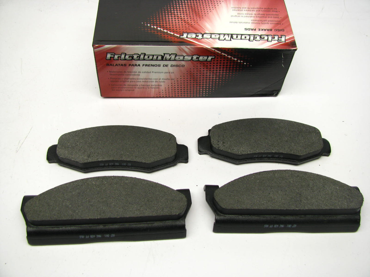 Friction Master MKD91 Front Disc Brake Pad Set - Semi-Metallic