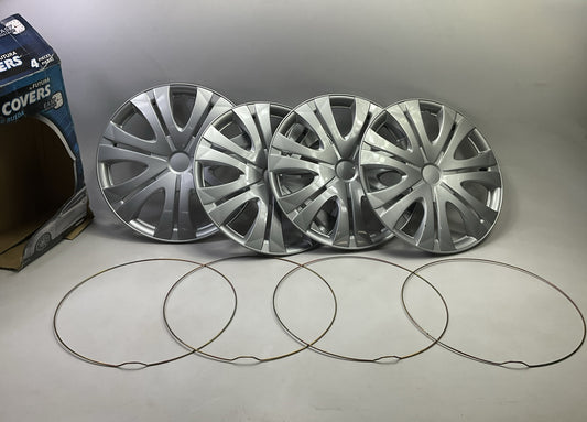 1 Cover Is Scuffed - See Photos - Futura KT1012-16SL 16'' Steel Wheel Cover Set