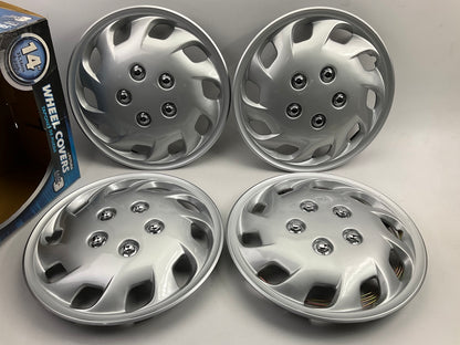 COSMETIC SCUFFS - Futura KT825-14SL  Universal  14'' Wheel Cover Set - SILVER