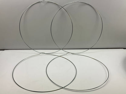 Futura KT915-17SL 17'' Wheel Covers Set - Silver