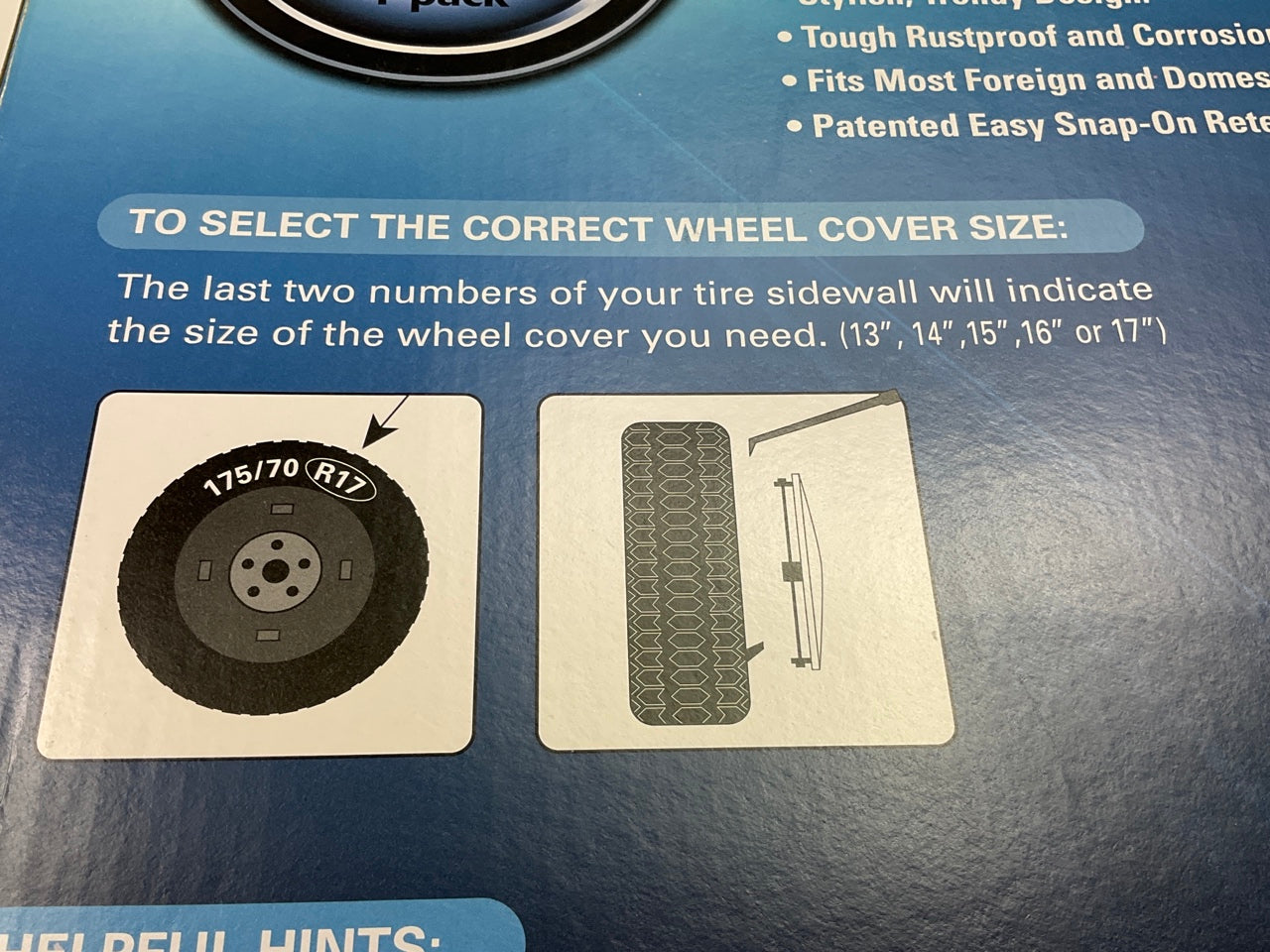Futura KT915-17SL 17'' Wheel Covers Set - Silver