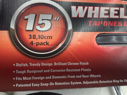 Futura KT919-15C/S Wheel Cover Set - For 15'' Steel Wheels