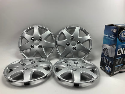 COSMETIC DAMAGE #7 Futura KT962-13SL Universal 13'' Wheel Cover Set - Silver