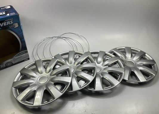 COSMETIC SCRATCH - Futura KT985-15SL Universal 15'' Wheel Cover Set - SILVER