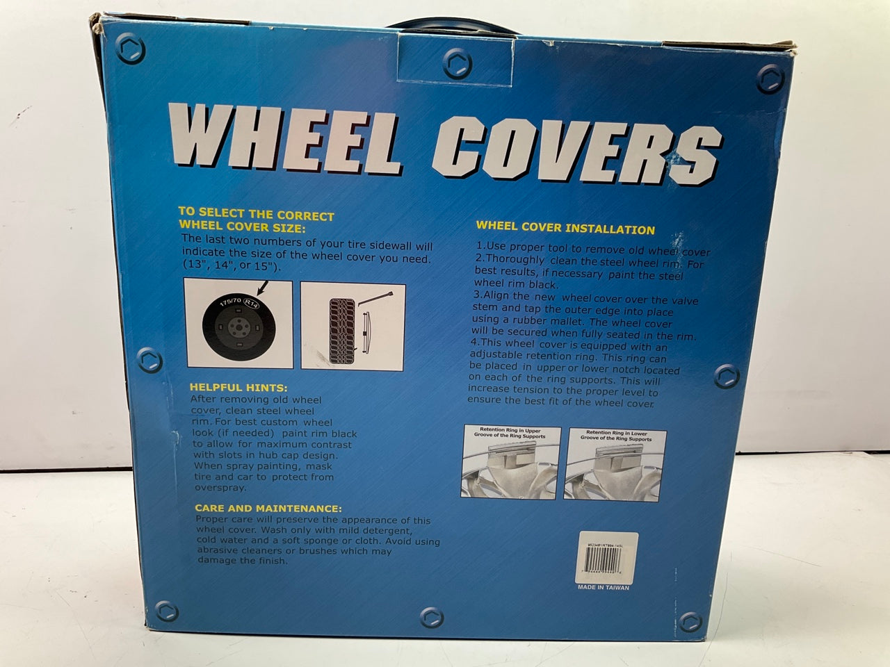 MINOR COSMETIC DAMAGE (SCRATCHED) Futura KT994-14 14'' R14 Wheel Cover Set