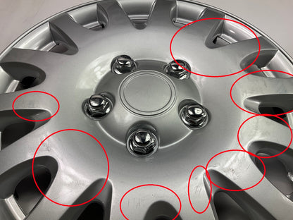 COSMETIC SCUFFS - Futura KT995-14SL Wheel Cover Set - 14'' Universal Wheel Covers
