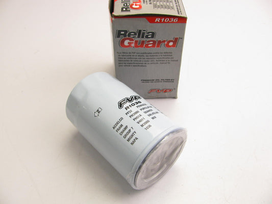 FVP R1036 Oil Filter Replaces PH3980 51190 L20173 PH51A LF234 LF3554 P550051