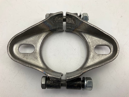 FX36 2-1/4'' 2.25'' ID Exhaust Flange Formed Oval Side Split For 2'' OD Flared Pipe