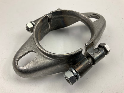 FX36 2-1/4'' 2.25'' ID Exhaust Flange Formed Oval Side Split For 2'' OD Flared Pipe