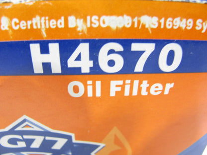 G77 H4670 Oil Filter Replaces FD16 B163 C4670 FL-332