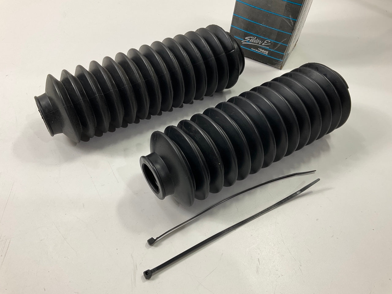 (2) Gabriel 142005 Silver E Shock Boot Kit