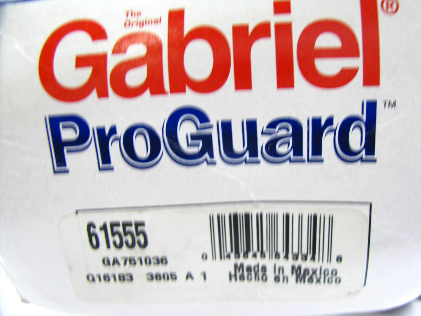 (2) Gabriel 61555 ProGuard Shock Absorber - Front