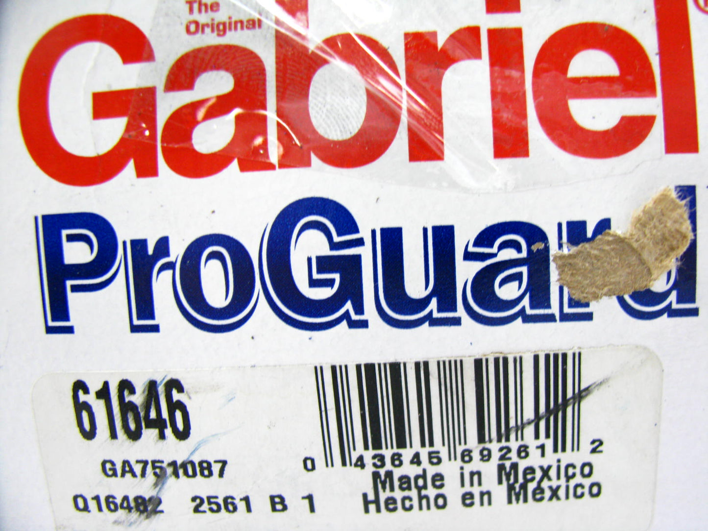 Gabriel 61646 ProGuard Shock Absorber - Rear
