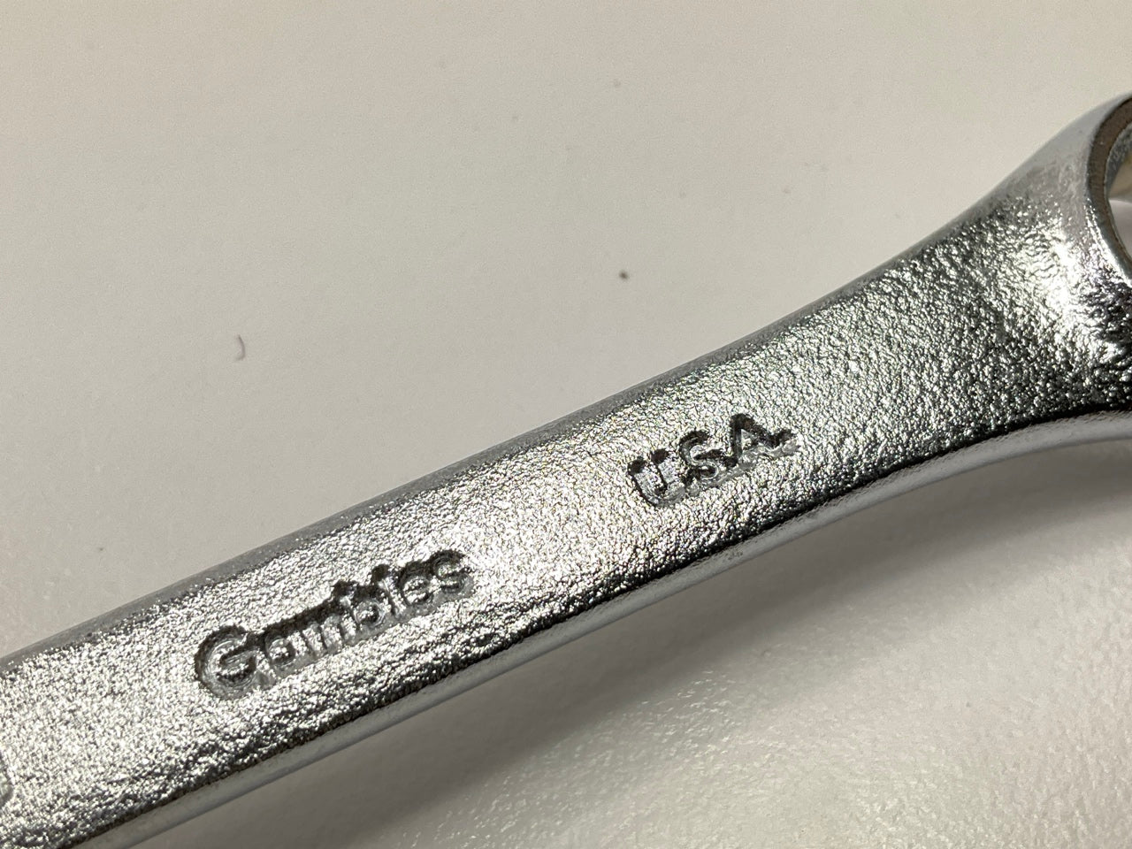 VINTAGE - Gambles G7401 Combination Wrench, 7/16'' - MADE IN USA