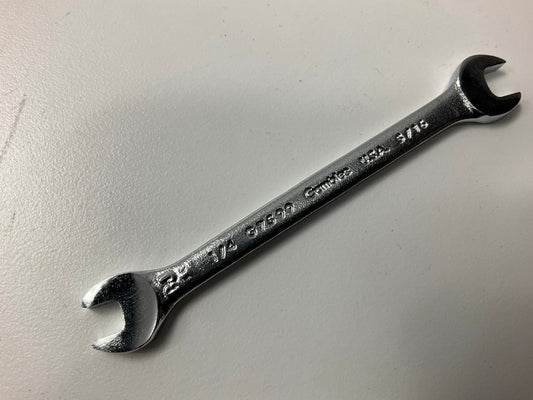 VINTAGE - Gambles G7599 Double Open-head Wrench, 1/4'' & 5/16'' - MADE IN USA