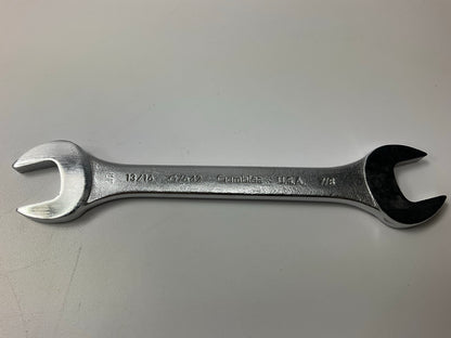 VINTAGE - Gambles G7642 Double Open-Head Wrench, 13/16'' & 7/8'' - MADE IN USA