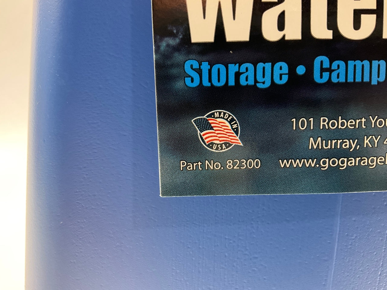 (3) Garage Boss 82300 Five 5 Gallon Water Container For Storage, Camping, Picnic