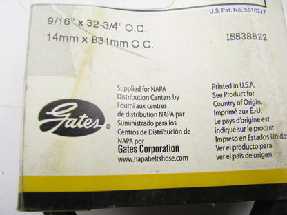 Gates 040320 Serpentine Belt - 0.56'' X 32.00'' - 4 Ribs