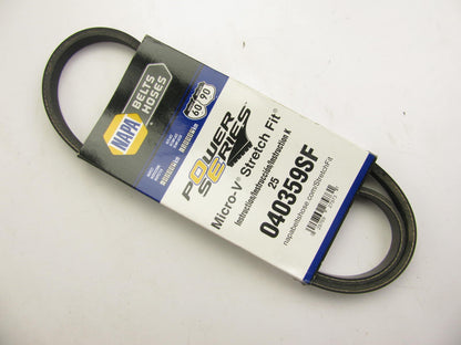 Gates 040359SF Stretch Fit Serpentine Belt - 0.56'' X 40.25'' - 4 Ribs