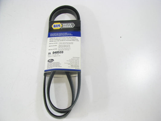 Gates 040533 Serpentine Belt - 0.56'' X 53.875'' - 4 Ribs