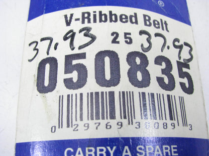 Gates 050835 Serpentine Belt - 0.69'' X 84.00'' - 5 Ribs