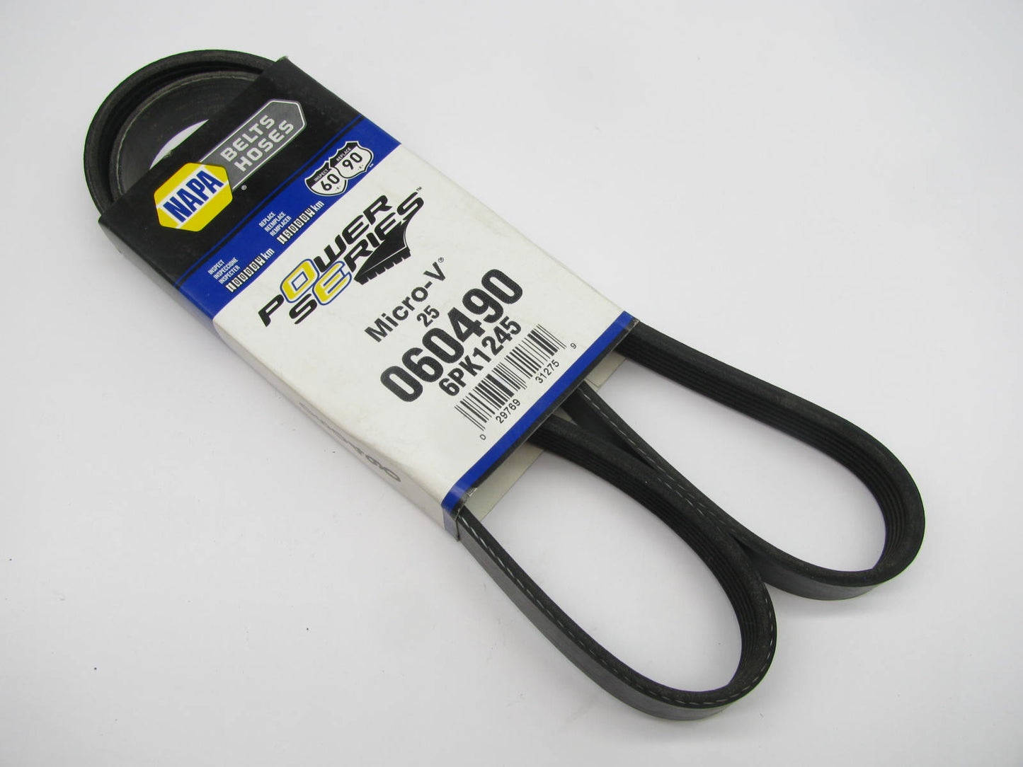 Gates 060490 Serpentine Belt - 0.84'' X 49.50'' - 6 Ribs