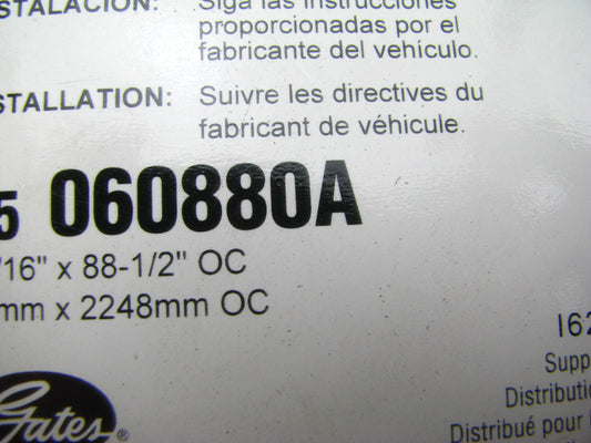 Gates 060880A Serpentine Belt - 0.84'' X 88.50'' - 6 Ribs