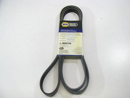 Gates 060916A Aramid Serpentine Belt - 0.84'' X 92.25'' - 6 Ribs