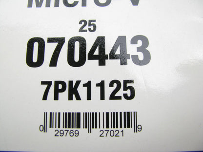 Gates 070443 Serpentine Belt - 0.98'' X 45.00'' - 7 Ribs