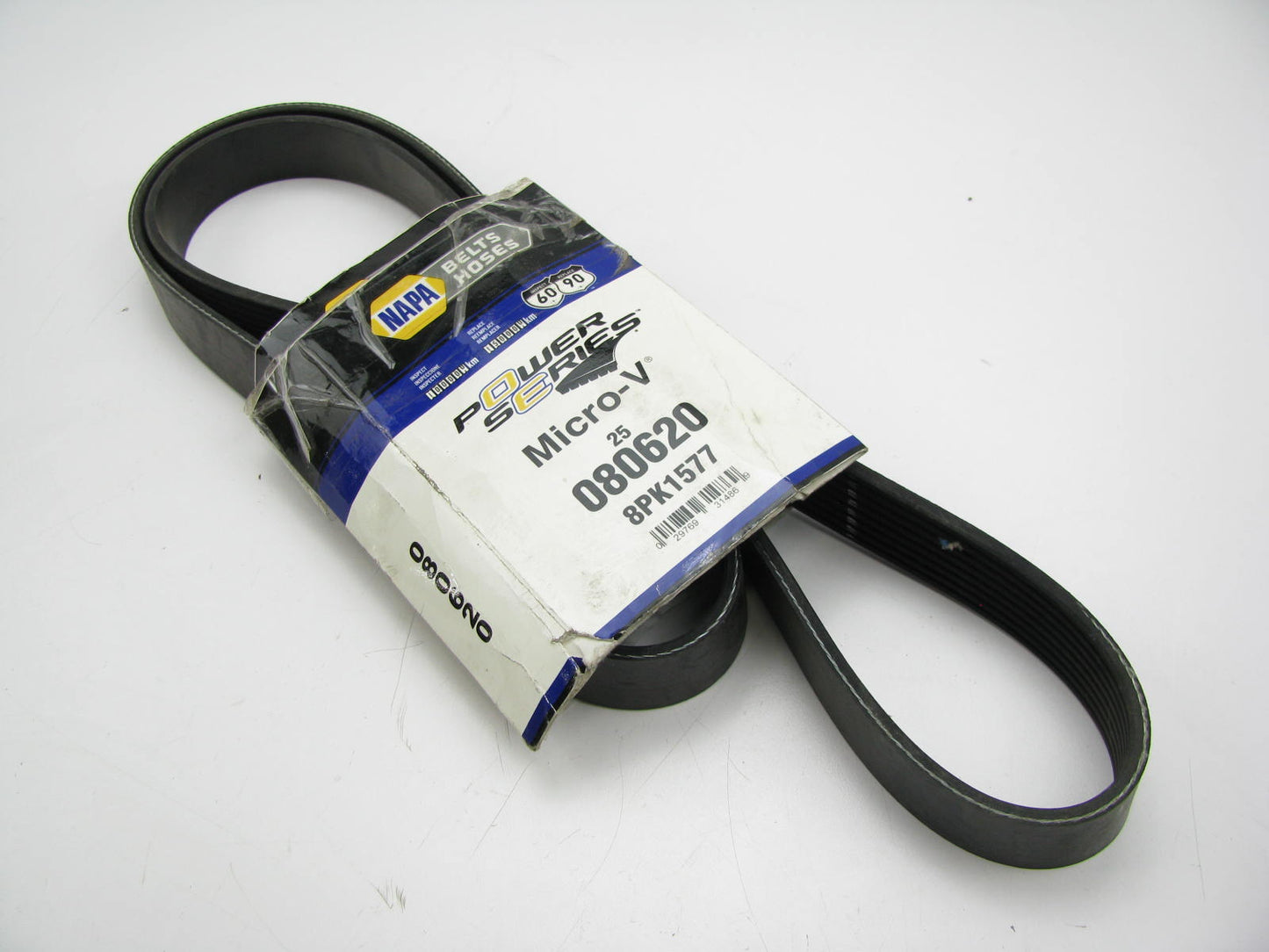 Gates 080620 Serpentine Belt - 1.12'' X 62.50'' - 8 Ribs