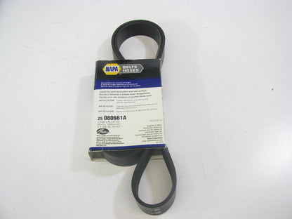 Gates 080661A Aramid Serpentine Belt - 1.12'' X 66.625'' - 8 Ribs