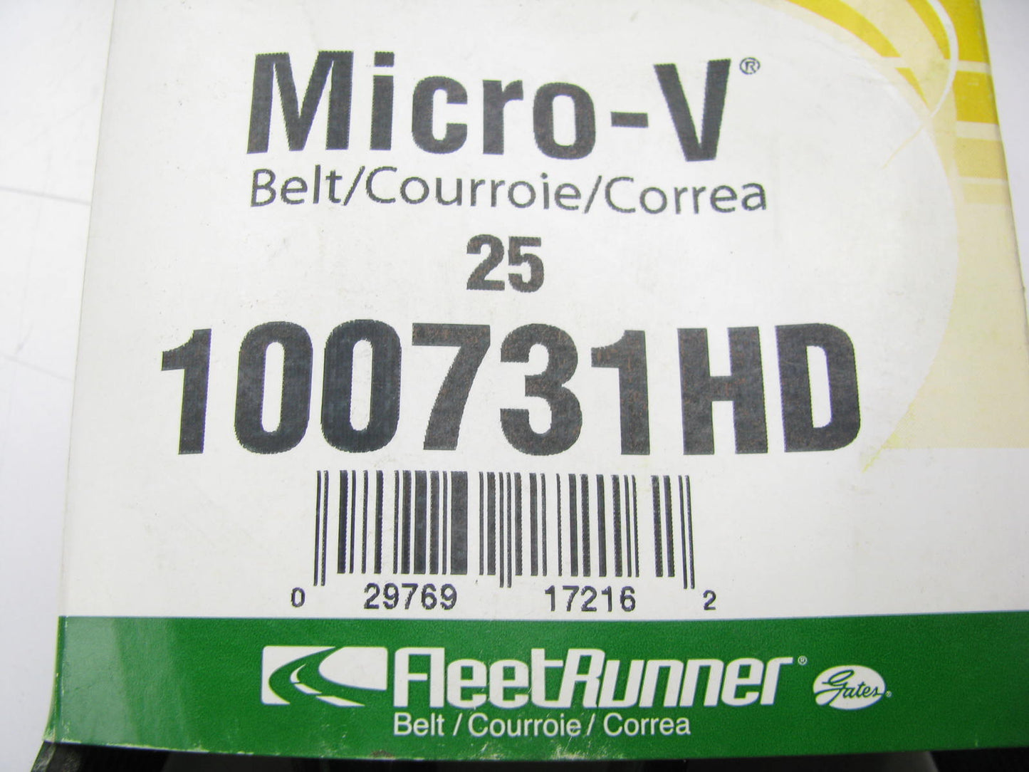 Gates 100731HD Serpentine Belt