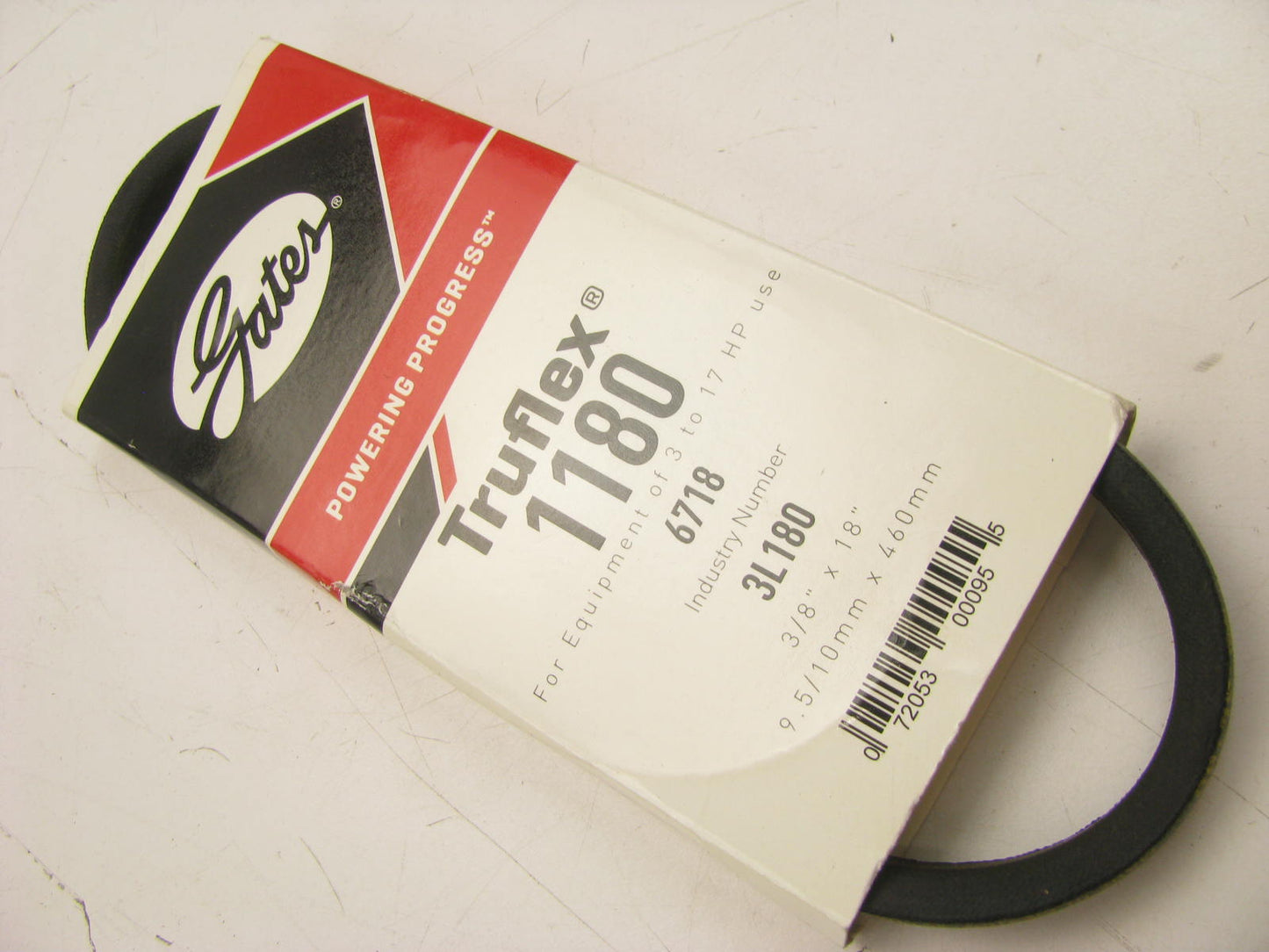 Gates 1080 Lawn & Garden Power Equipment Accessory Drive Belt - 3/8'' X 18''