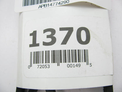 Gates 1370 Lawn & Garden Power Equipment Accessory Drive Belt - 3/8'' X 37''