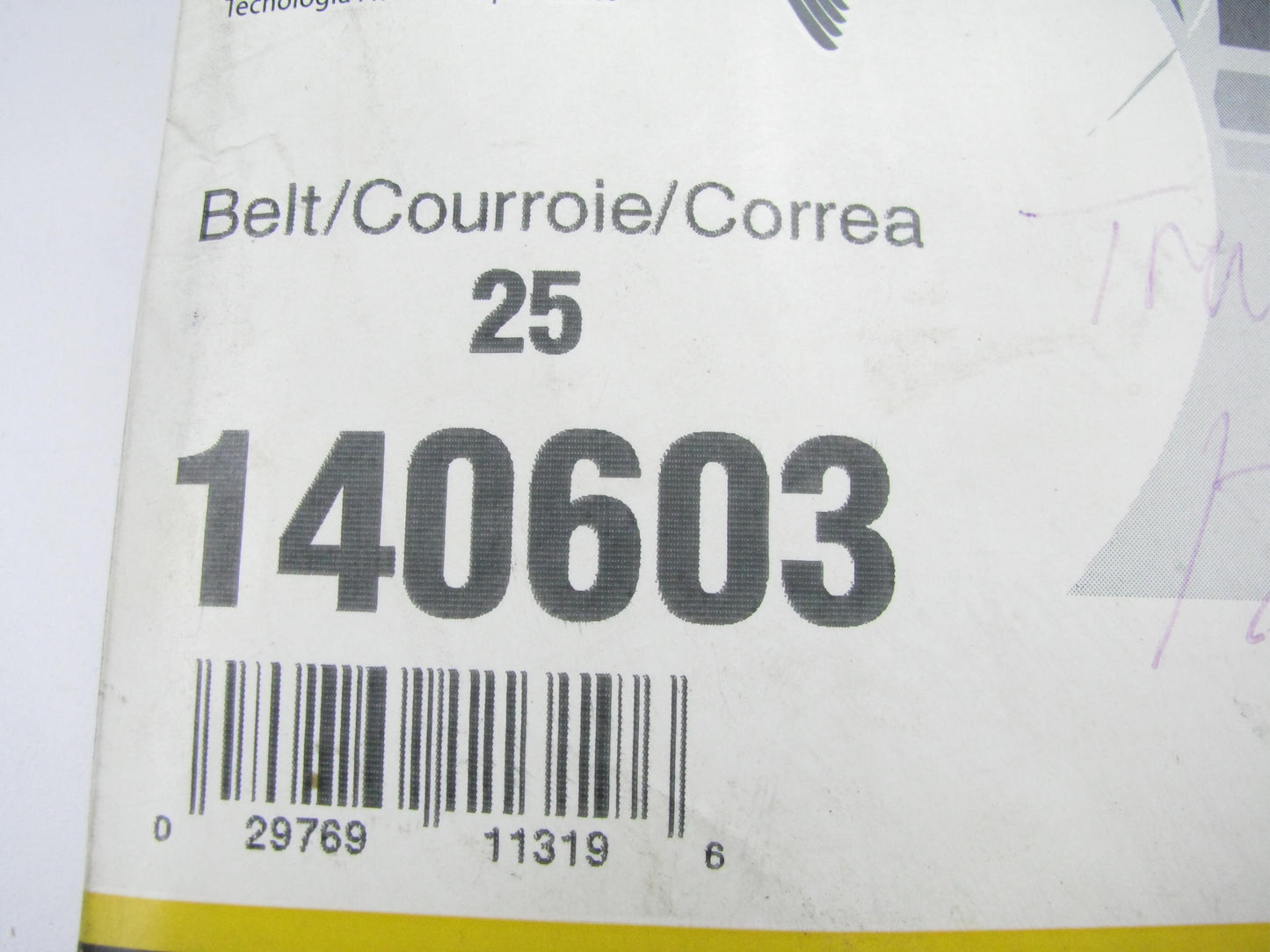 Gates 140603 Serpentine Belt - 1.98'' X 60.875'' - 14 Ribs