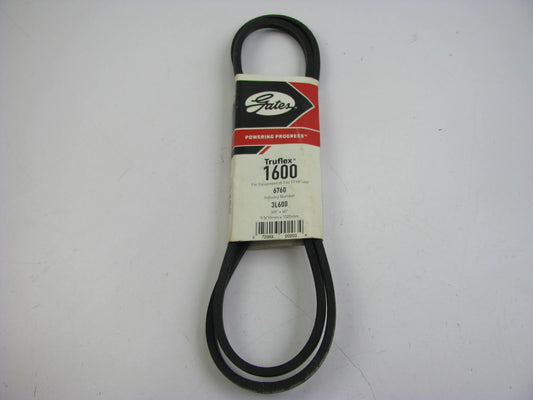 Gates 1600 Lawn & Garden Power Equipment Accessory Drive Belt - 3/8'' X 60''
