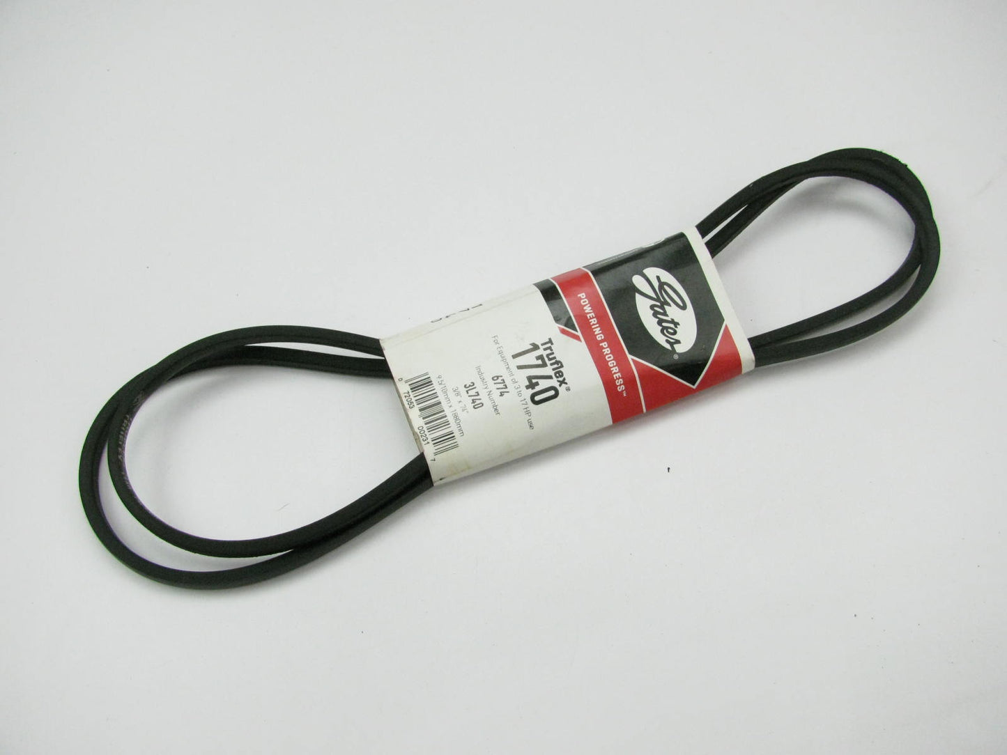 Gates 1740 Lawn & Garden Power Equipment Accessory Drive Belt - 3/8'' X 74''