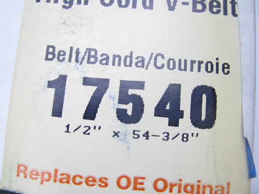 Gates 17540 Accessory Drive Belt - 0.53'' X 54.00'' - 36 Degree