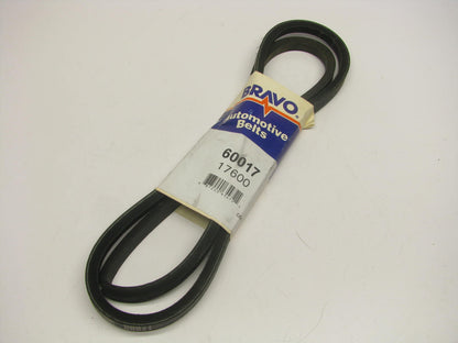 Gates 17600 Accessory Drive Belt - 0.53'' X 60.00'' - 36 Degree
