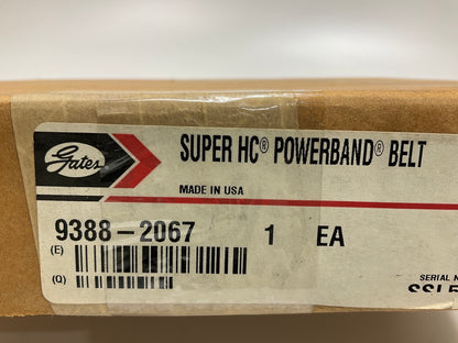 Gates 2/3VX670 PowerBand 93882067 V-Belt - 3VX Section, 2 Band, 67'' O. Length